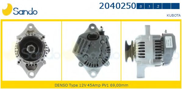 Генератор SANDO 2040250.0