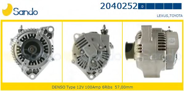 Генератор SANDO 2040252.0