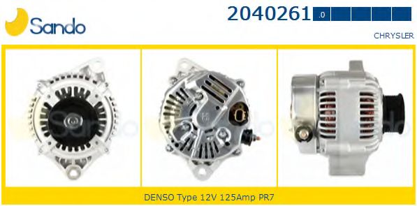 Генератор SANDO 2040261.0