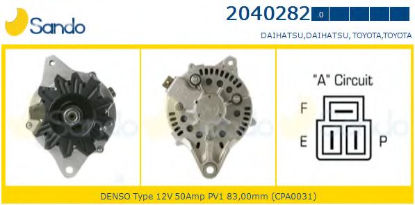 Генератор SANDO 2040282.0