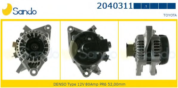Генератор SANDO 2040311.1
