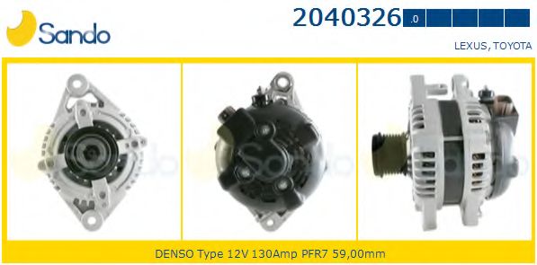 Генератор SANDO 2040326.0