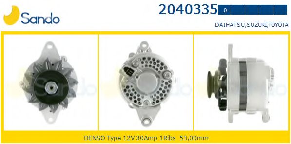 Генератор SANDO 2040335.0