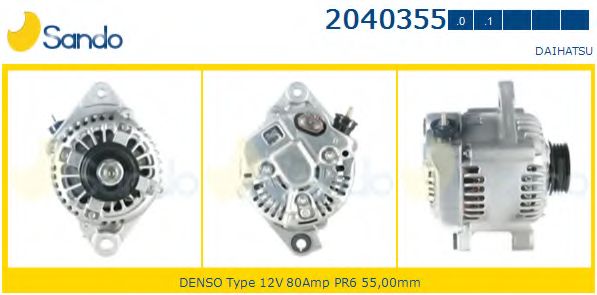 Генератор SANDO 2040355.0