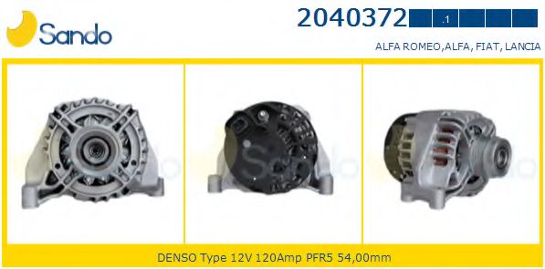 Генератор SANDO 2040372.1