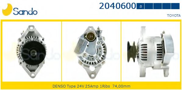Генератор SANDO 2040600.0