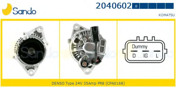 Генератор SANDO 2040602.0