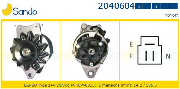 Генератор SANDO 2040604.0