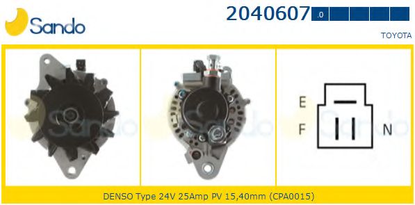 Генератор SANDO 2040607.0