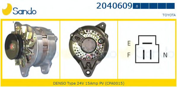 Генератор SANDO 2040609.0