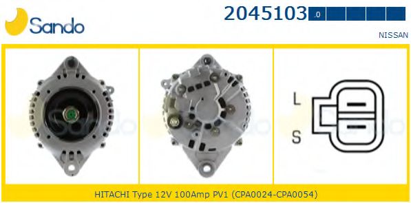 Генератор SANDO 2045103.0