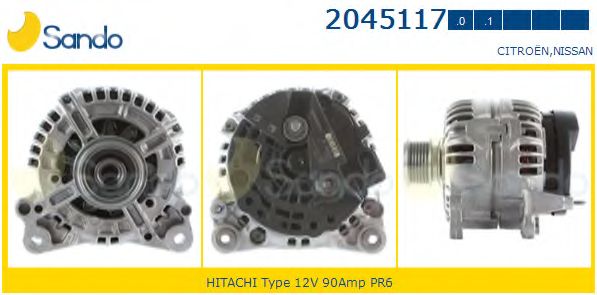 Генератор SANDO 2045117