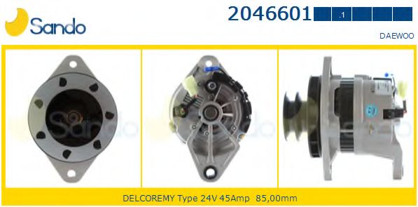 Генератор SANDO 2046601.1