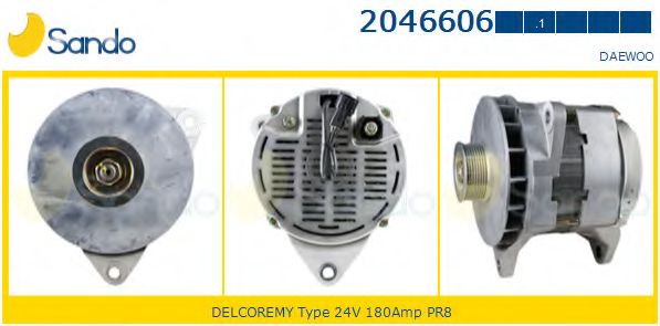 Генератор DELCO REMY 390107