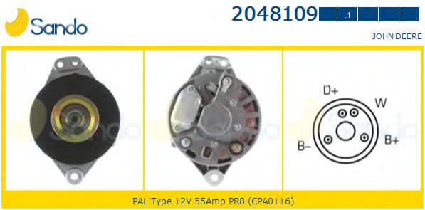 Генератор PAL RE506197