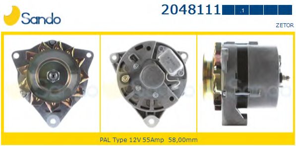 Генератор SANDO 2048111.1