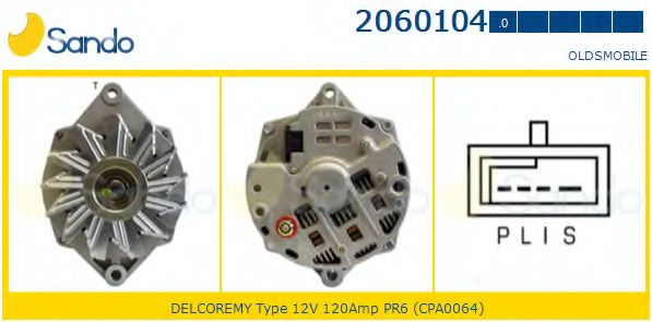 Генератор SANDO 2060104.0