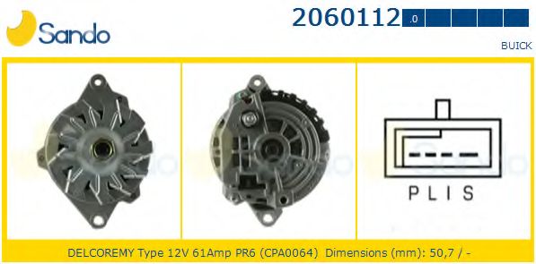 Генератор SANDO 2060112.0