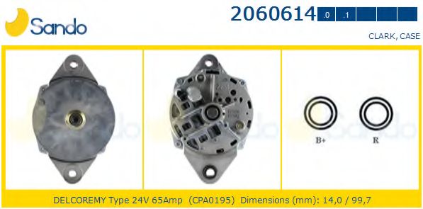 Генератор SANDO 2060614.0