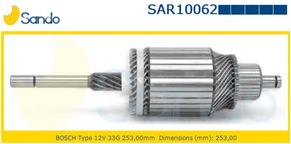 Якорь, стартер SANDO SAR10062.9