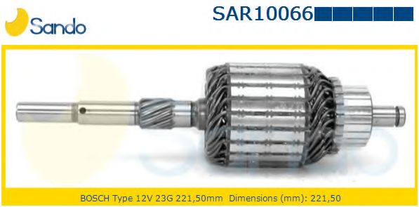 Якорь, стартер HC-Cargo 134522