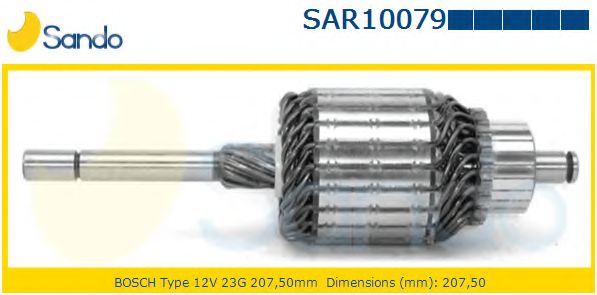 Якорь, стартер SANDO SAR10079.9