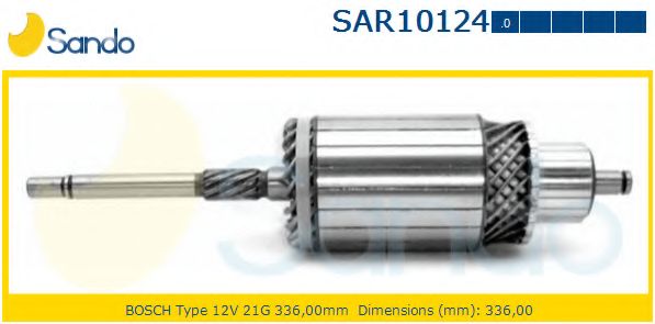Якорь, стартер SANDO SAR10124.0