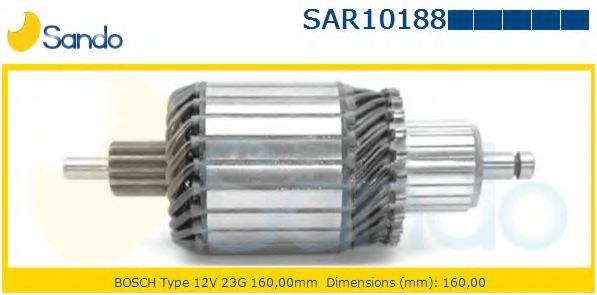 Якорь, стартер SANDO SAR10188.9