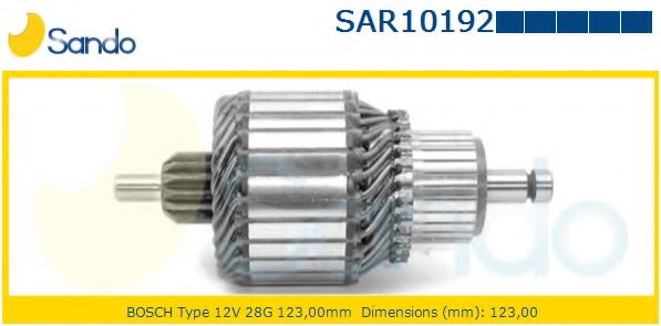 Якорь, стартер SANDO SAR10192.9