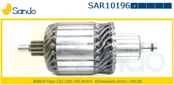 Якорь, стартер SANDO SAR10196.0