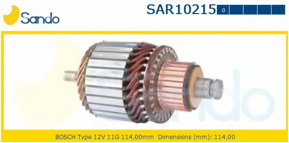 Якорь, стартер SANDO SAR10215.0