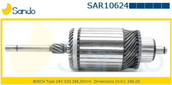 Якорь, стартер SANDO SAR10624.9