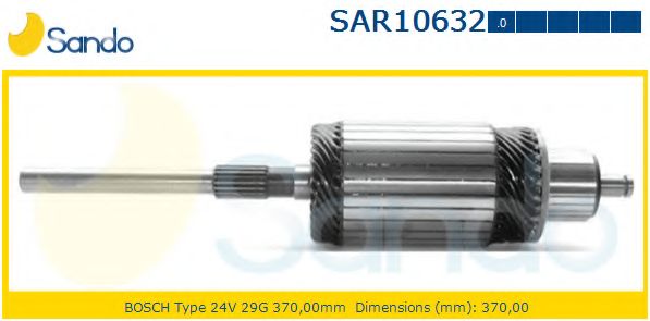 Якорь, стартер SANDO SAR10632.0