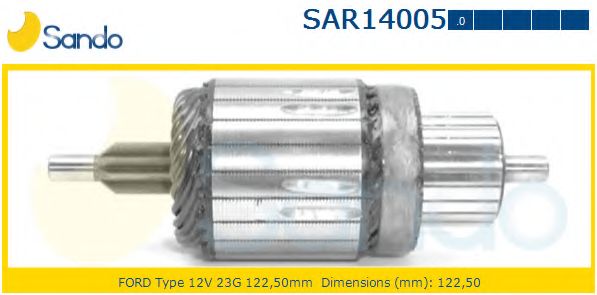 Якорь, стартер SANDO SAR14005.0