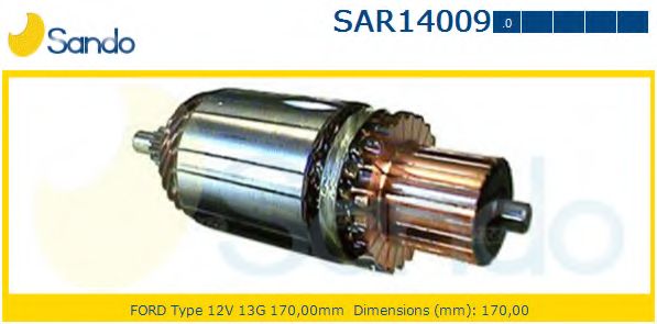 Якорь, стартер SANDO SAR14009.0