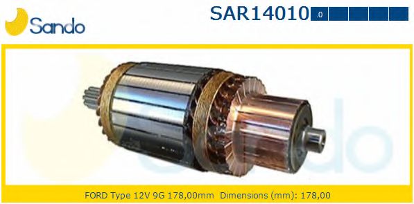 Якорь, стартер SANDO SAR14010.0