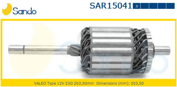 Якорь, стартер SANDO SAR15041.0