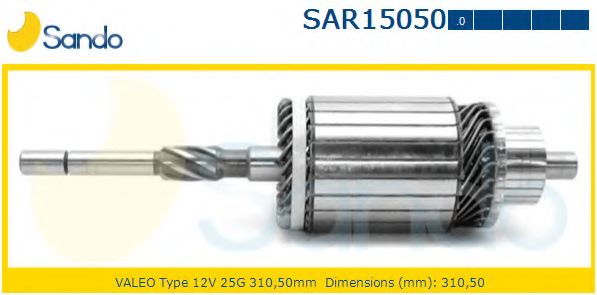 Якорь, стартер SANDO SAR15050.0