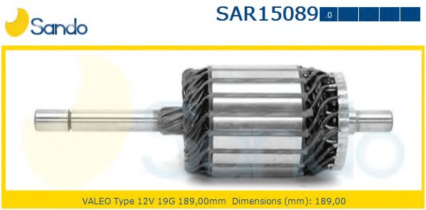 Якорь, стартер VALEO 180760