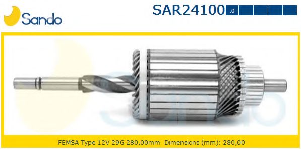 Якорь, стартер FEMSA 151181