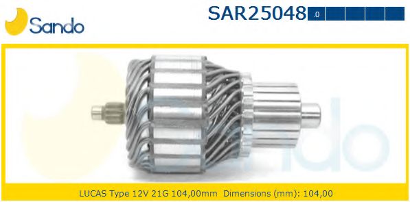 Якорь, стартер HC-Cargo 133303