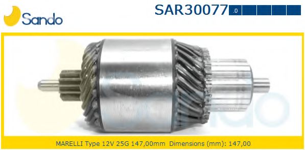Якорь, стартер SANDO SAR30077.0