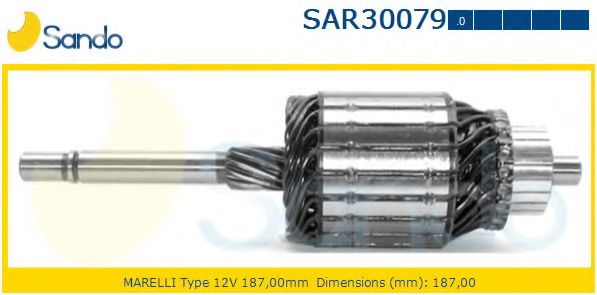 Якорь, стартер SANDO SAR30079.0