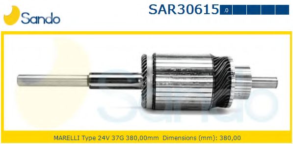 Якорь, стартер SANDO SAR30615.0