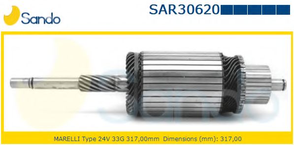 Якорь, стартер HC-Cargo 130216