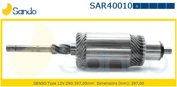 Якорь, стартер SANDO SAR40010.0