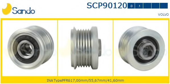 Ременный шкив, генератор ZEN 5516