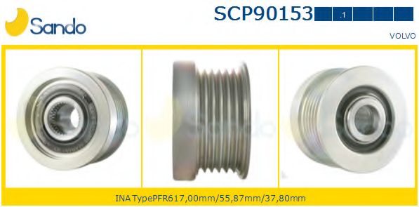 Ременный шкив, генератор ZEN 5426