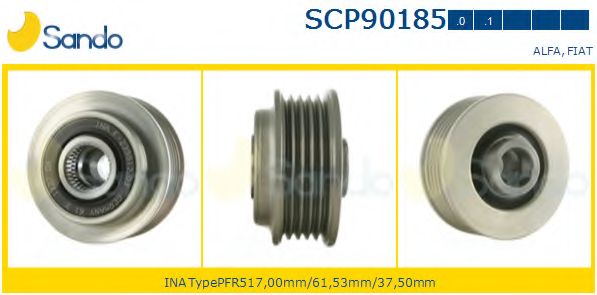 Ременный шкив, генератор ZEN 5496