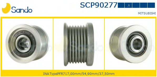 Ременный шкив, генератор FISPA 455228